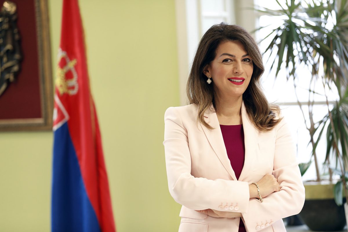 Tatjana Matić, Serbian Minister of Trade, Tourism and ...