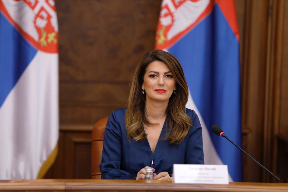 Tatjana Matić, Minister of Trade, Tourism and Telecommunications ...